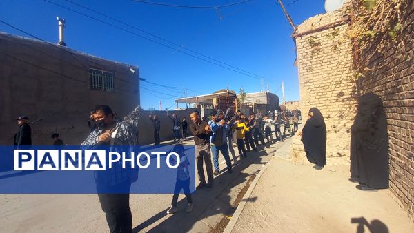 مراسم عزاداری ایام دهه فاطمیه در روستای بتو