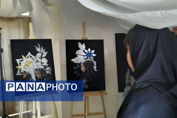 بازدید دانش‌آموزان پایه نهم آموزشگاه دخترانه پاکان،ملارد از هنرستان‌های طوبی، کبری زرگران و نور