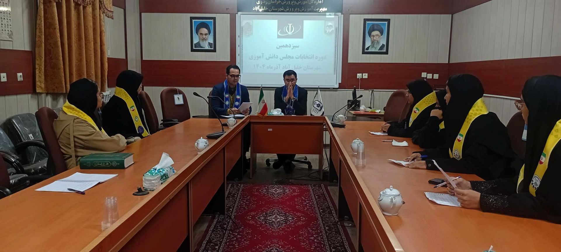 سیزدهمین دوره انتخابات مجلس شورای دانش آموزی در خلیل آباد