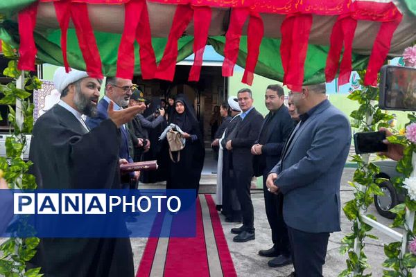 اعزام دانش‌آموزان دختر مدارس کهریزک به اردوی راهیان نور