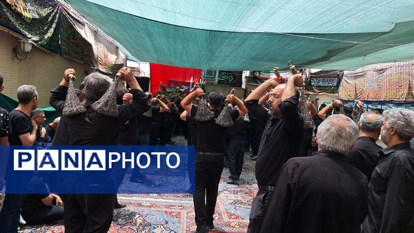 مراسم عاشورای حسینی در انگورستان ملک اصفهان