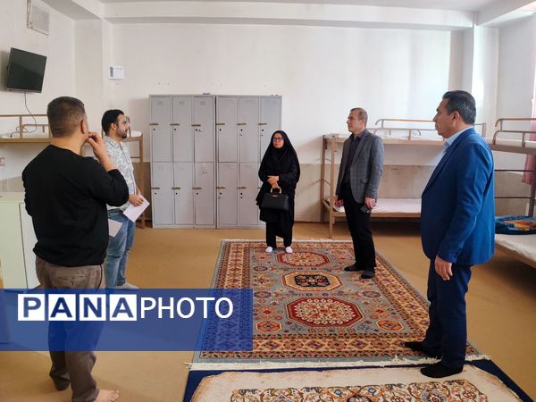 بازدید مدیر آموزش و پرورش سملقان از ستاد اسکان نوروزی