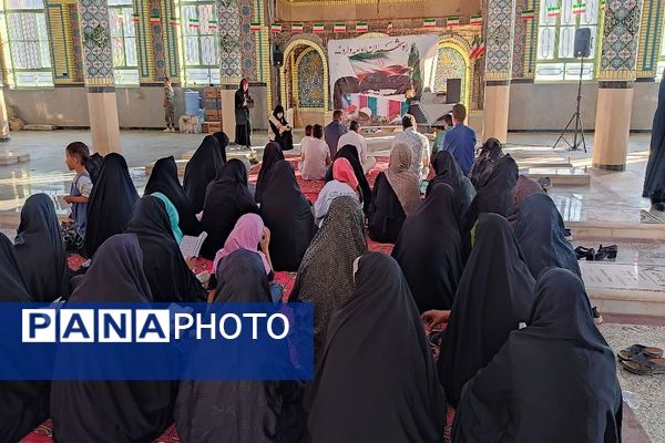 مراسم بزرگداشت و گرامیداشت یاد و خاطره دو تن از شهدای شهر بار نیشابور