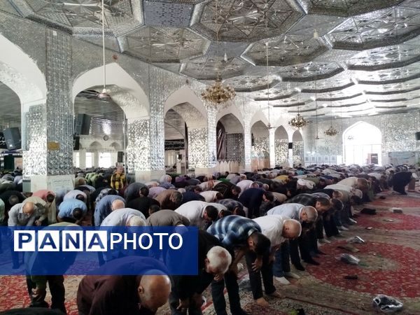 نماز جمعه شهرستان کاشمر با حضور مردم ترشیز کهن برگزار شد 