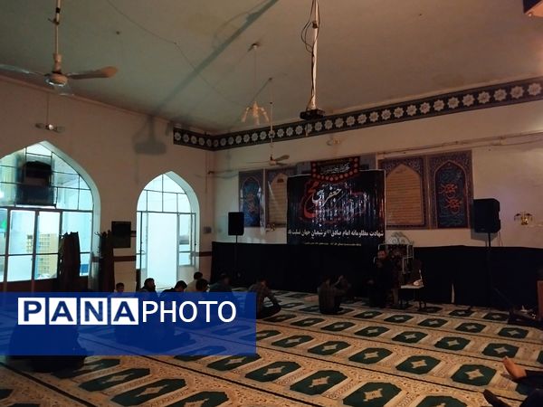 مراسم عزاداری شهادت امام جعفر صادق(ع) در روستای ظفرآباد 