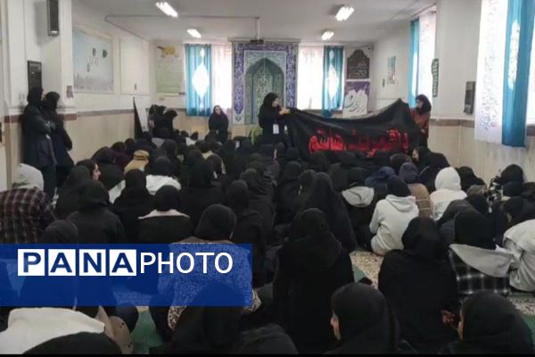 مدارس پیشوا در سوگ بانوی عصمت؛ جلوه‌ای از آیین‌های معنوی فاطمیه