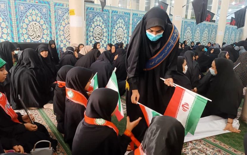 فریاد استکبار ستیزی دانش آموزان در حمایت از مظلومان