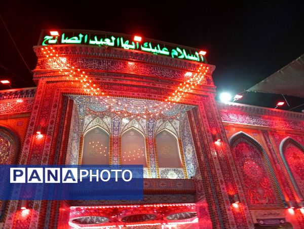 حرکت کاروان پیاده شهدای شهرستان خانمیرزا در اربعین حسینی