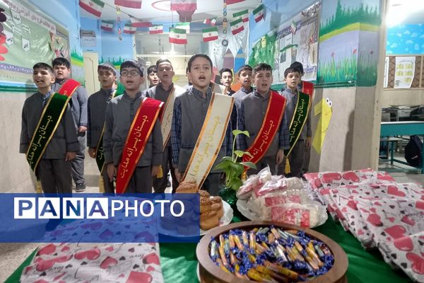  مراسم ولادت امیرالمومنین در دبستان هدایت ۲ شهرری