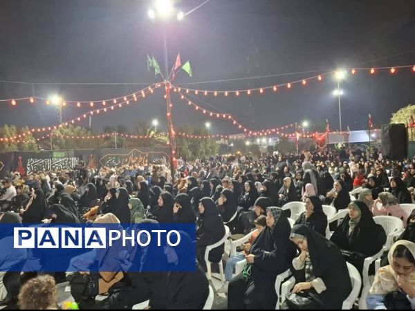 نخستین سالروز تدفین شهید گمنام شهرک شهید تندگویان شهرستان جم