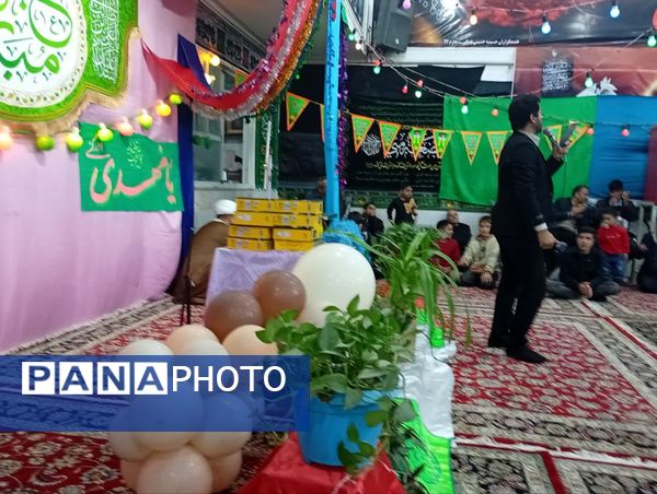 تکیه حسینی غرق در شادی علوی