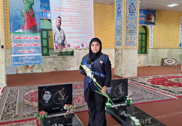 غبارروبی گلزار شهدای ایزدخواست؛ تجدید میثاق با آسمانیترین عهدهای وطن