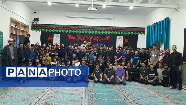 عزاداری دهه اول صفر در دبیرستان شهید بهشتی نیشابور 