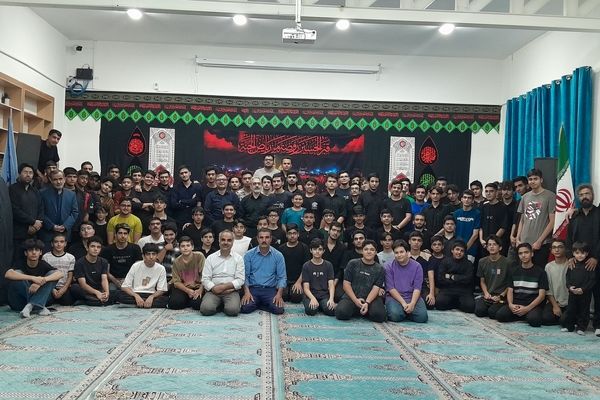 عزاداری دهه اول صفر در دبیرستان شهید بهشتی نیشابور 