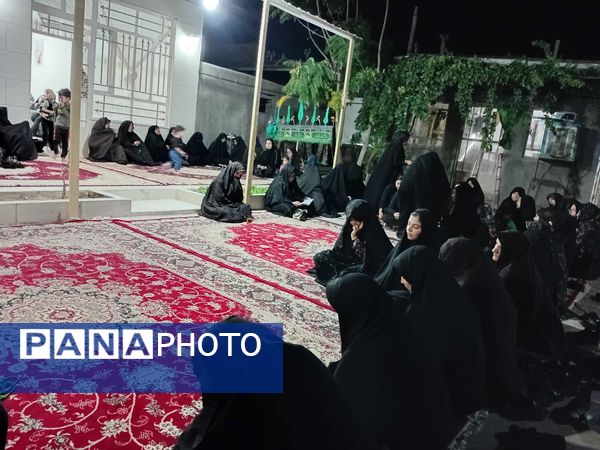 عزاداری بانوان روستای نقاب در ایام محرم