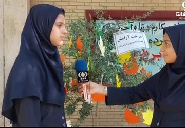 دورهمی صمیمی، شاد و هدفمند دانش آموزان دبیرستان اخوان کریمی قم