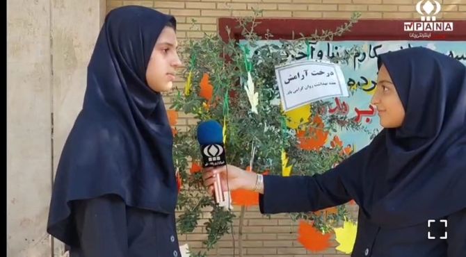 دورهمی صمیمی، شاد و هدفمند دانش آموزان دبیرستان اخوان کریمی قم