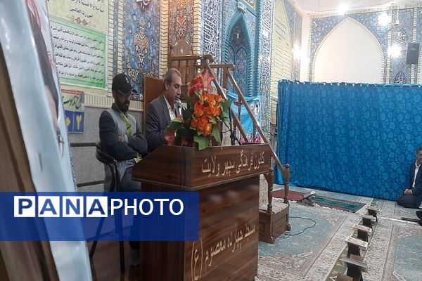 جزء خوانی نوجوانان در مسجد چهارده معصوم نیشابور 