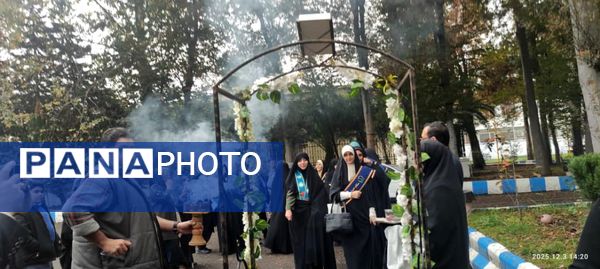 اعزام دانش‌آموزان دختر گیلانی به سفر حج