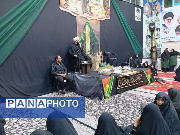 سومین شب عزاداری سیدالشهدا (ع) در فرح‌آباد کاشمر