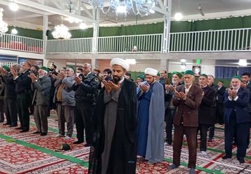 اقامه نماز جمعه در شهر بار نیشابور