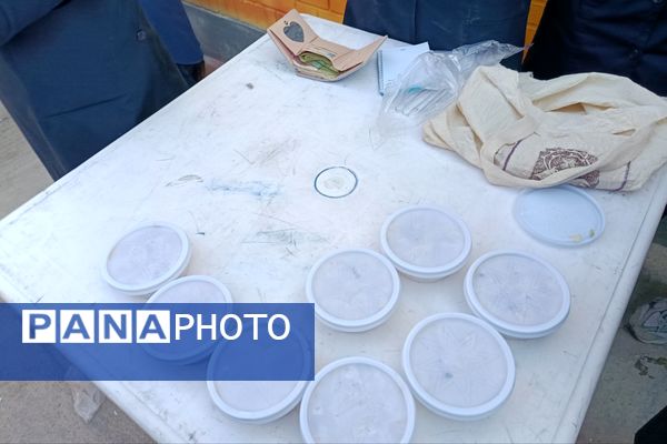 بازارچه غذا و صنایع دستی دانش آموزان دبیرستان صدیقه کبری 