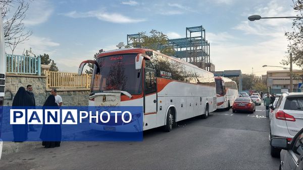  اعزام دانش‌آموزان آموزش و پرورش منطقه ۵ تهران به اردوی راهیان نور 