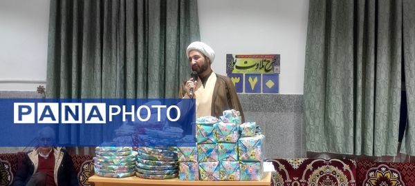 حضور ۷٠ دانش‌آموز  معتکف در مسجد امام رضا(ع)، رضا آباد شرقی شیروان