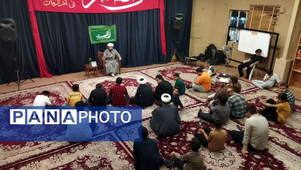 هیئت هفتگی انصار المهدی در اتحادیه انجمن های اسلامی دانش آموزی نیشابور
