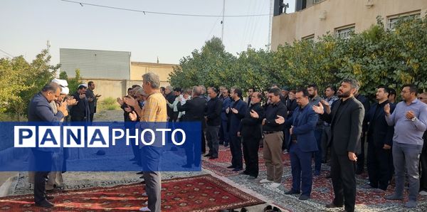 مراسم قرائت زیارت عاشورا در تیتکانلو