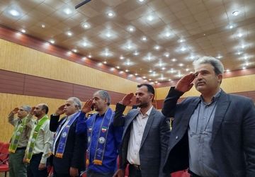 مراسم سالروز تأسیس سازمان دانش‌آموزی در آمل