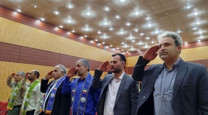 مراسم سالروز تأسیس سازمان دانش‌آموزی در آمل