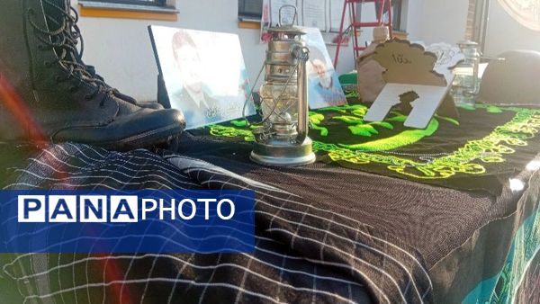 دبیرستان سیزده آبان میزبان شهید گمنام شد