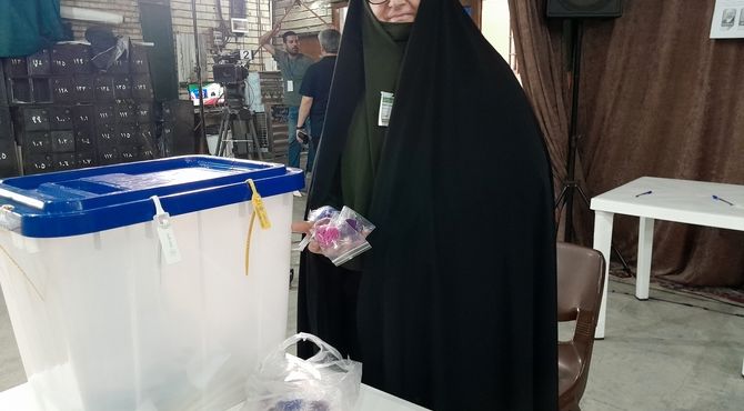 حضور پرشور مردم رحیم آباد در انتخابات