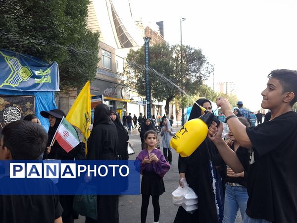 مراسم پیاده روی جاماندگان اربعین حسینی در مشهد