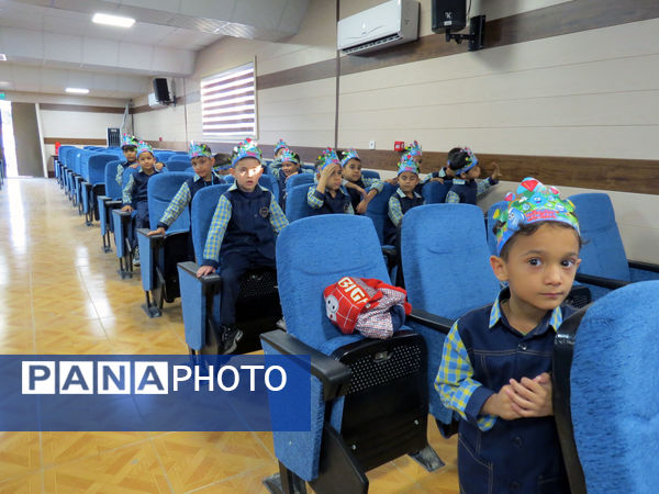 جشن آب در مدرسه پسرانه وحدت بجنورد