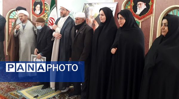  مراسم معنوی اعتکاف و تجلیل از پدران شهید در الشتر و فیروزآباد