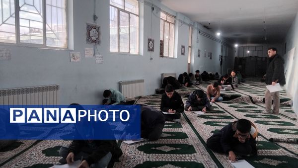 برگزاری مسابقات قرآن، عترت و نماز در دبیرستان خوارزمی نورآباد