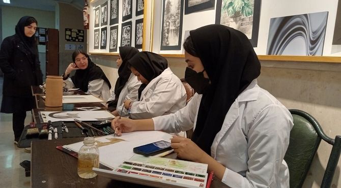 بازدید همتای استانی از هنرستان‌های منطقه پردیس