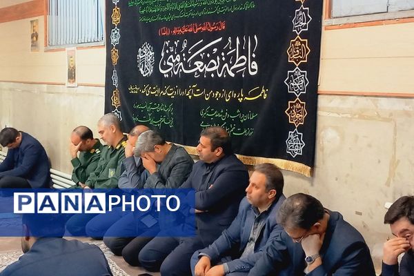  سوگواره فاطمی و گرامیداشت هفته بسیج در ورامین