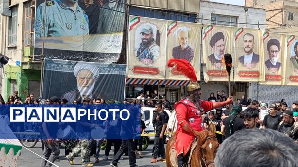 دارالشهدای تهران در سوگ سیدالشهدا(ع) به عزا نشست