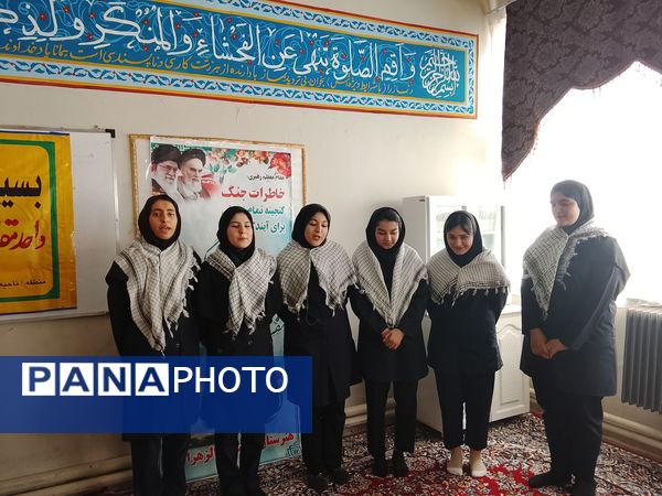 طنین قرآن و یاد شهدای مقاومت در مدارس مرند