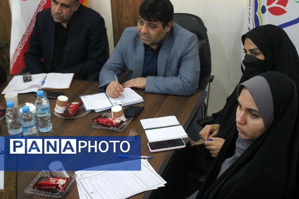 جلسه هماهنگی سوگواره «احلی من العسل» آموزش و پرورش استان بوشهر