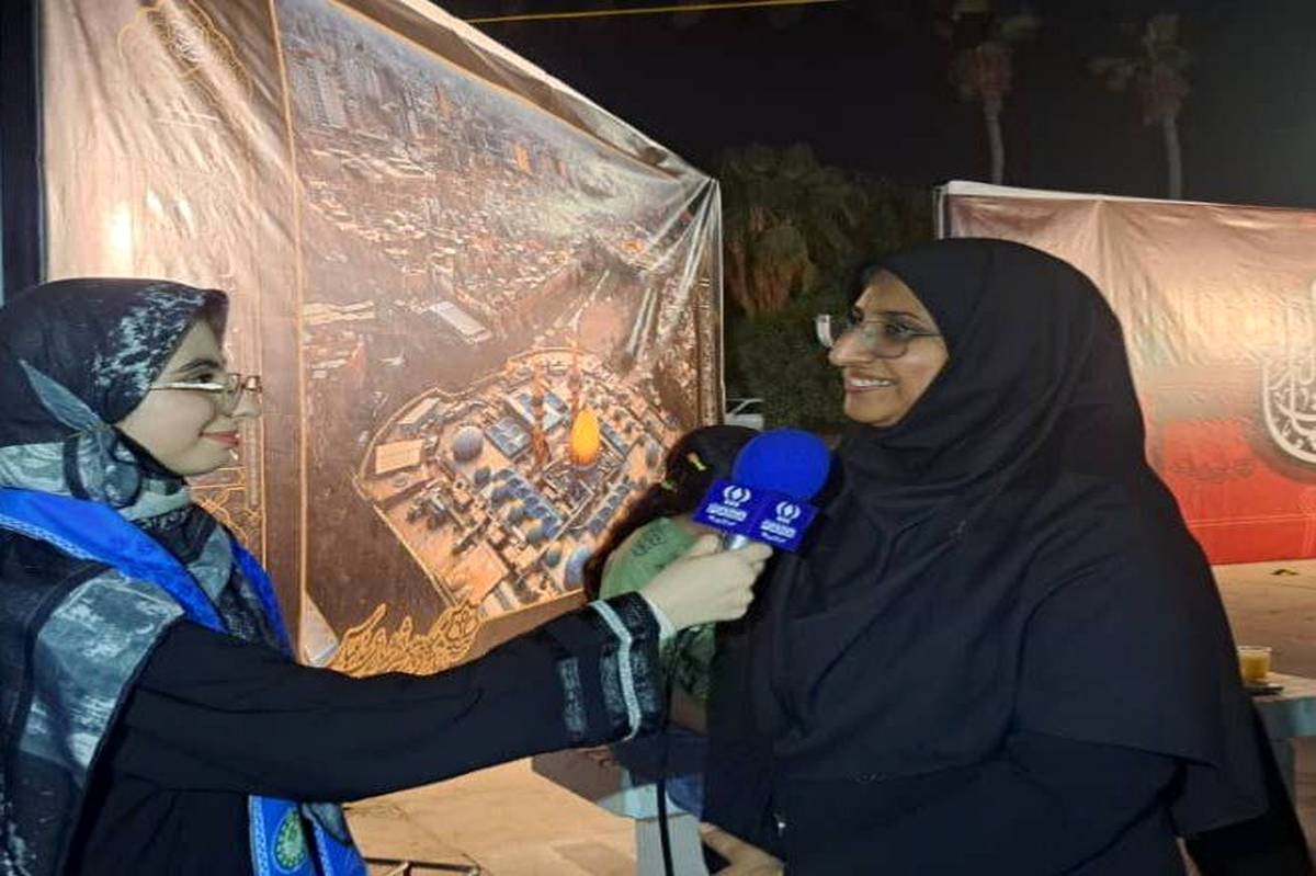 موکب جاماندگان اربعین کانون پرورش فکری هرمزگان میزبان کودکان و نوجوانان شد