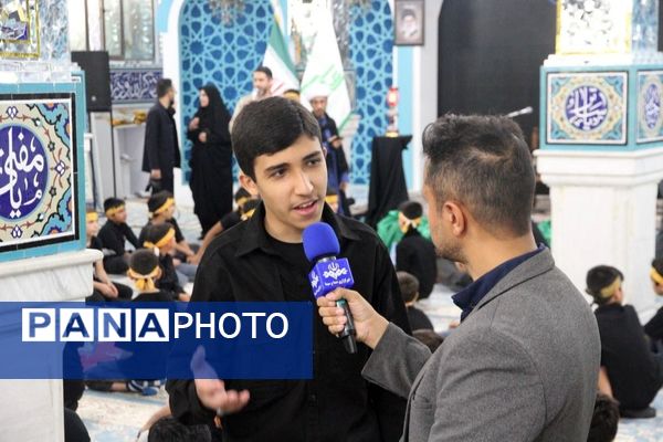 سوگواره سراسری احلی من العسل در امام زاده سید عباس بجنورد  