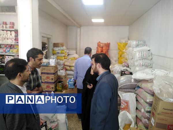 بازدید و نظارت بر بازار با حضور فرماندار و رئیس اداره صمت شهرستان کاشمر