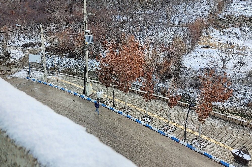 جلوه زمستانی طبیعت شهر بار نیشابور 