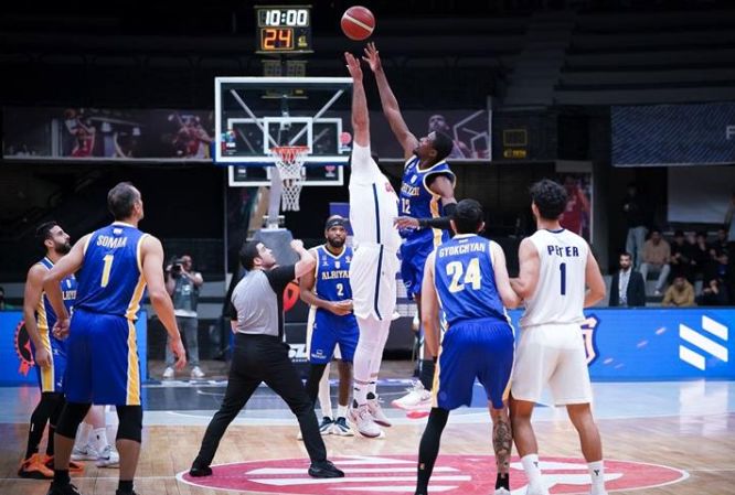 شکست شهرداری گرگان مقابل الریاضی لبنان در بسکتبال سوپر لیگ غرب آسیا