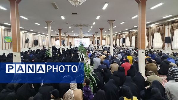 مراسم پر فیض دعای ندبه به همراه آئین رونمایی و عطرافشانی سنگ یادبود شهید گمنام 