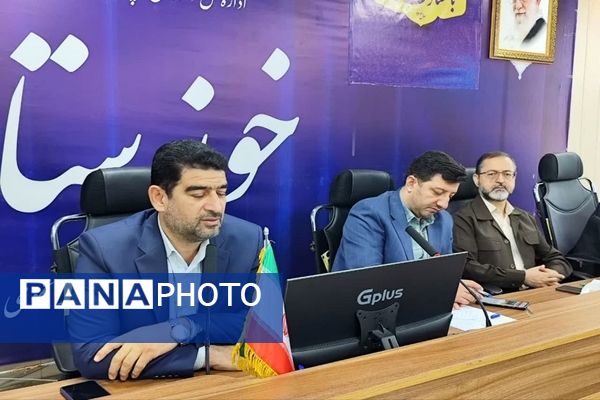 سفر  معاون هماهنگی، نیروی انسانی و پشتیبانی سازمان دانش‌آموزی به استان خوزستان